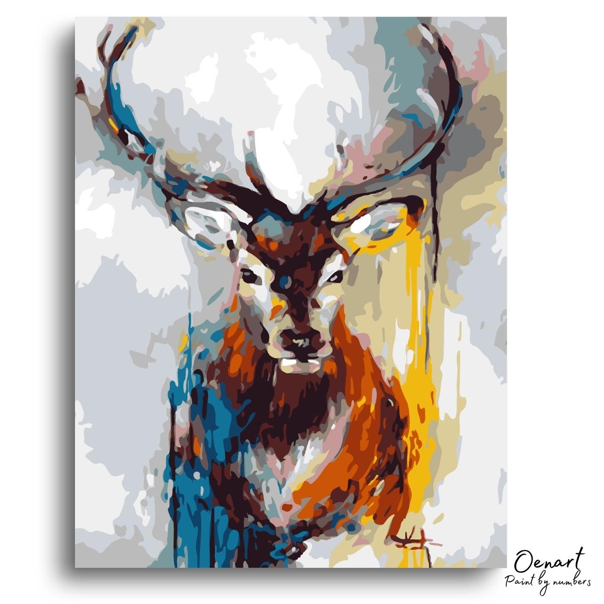 Deer Portrait - Paint By Numbers Kit