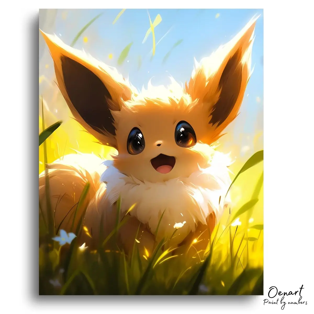 Sunlit Eevee Bliss - Diamond Craft Kit
