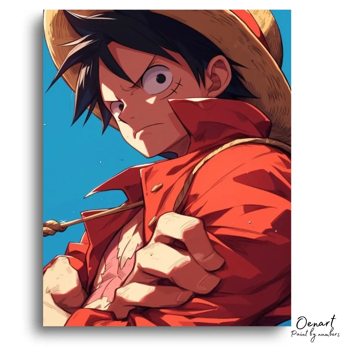 Bold Straw Hat Heroic - Diamond Craft Kit