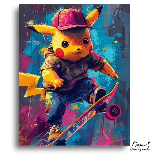 Hero Sky Board Paint - Paint By Numbers Kit