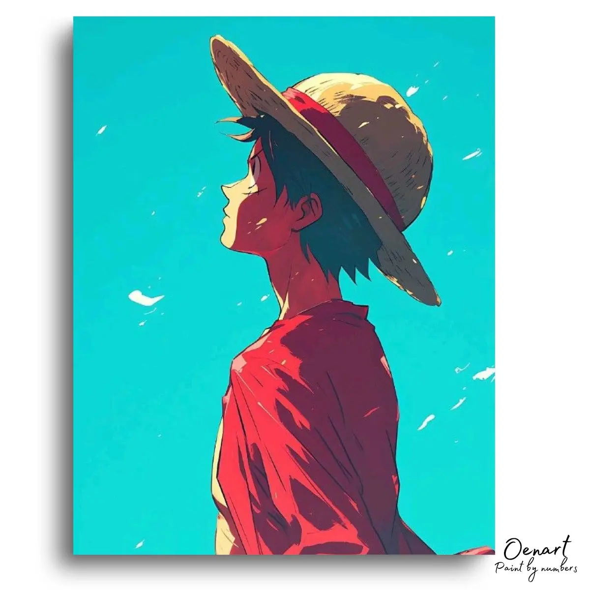 One Piece: Luffy Horizon Sight - Anime Paint By Numbers Kit-Oenart™