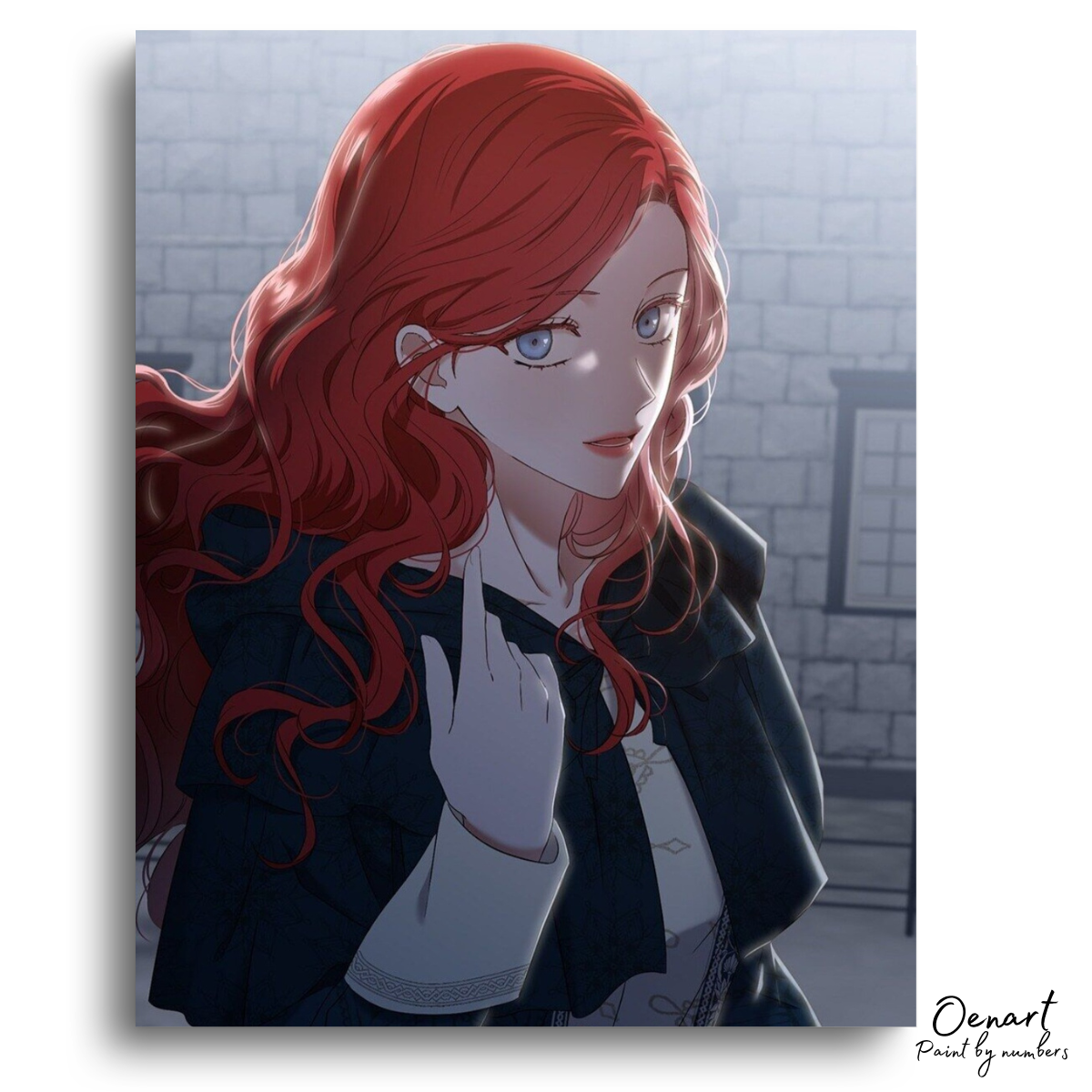 I Fell Into a Reverse Harem Game: Elvia - Anime Paint By Numbers Kit-Oenart™