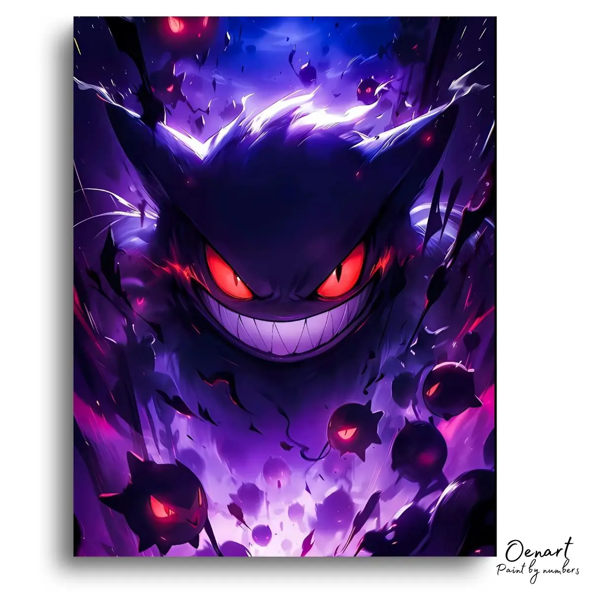 Electric Violet Gengar Surge - Diamond Craft Kit
