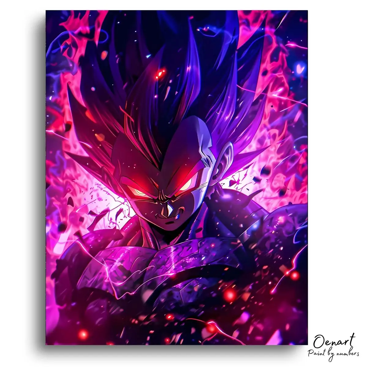 Intense Electric Purple Power - Diamond Craft Kit