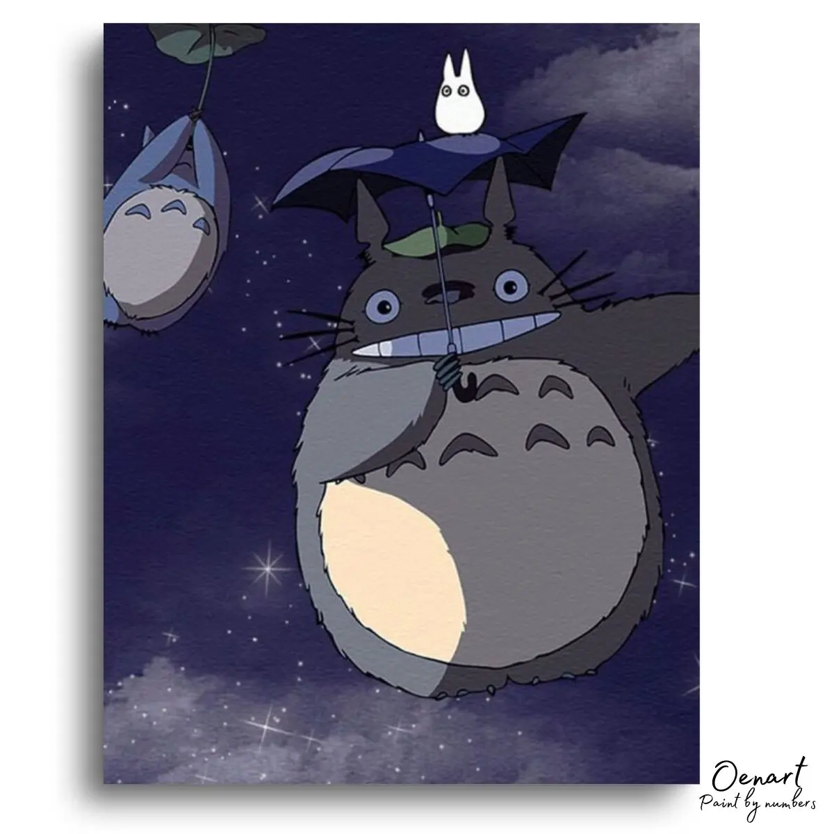 My Neighbor Totoro: Flying Totoro - Anime Paint By Numbers Kit-Oenart™
