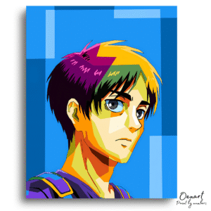 Attack on Titan: Eren Pop Art - Anime Diamond Painting