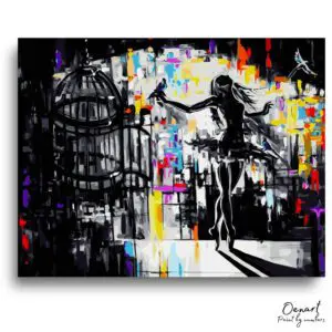 Luminous Ballet Escape Art - Paint By Numbers Kit