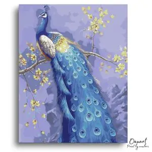 Majestic Peacock Spring Elegance - Paint By Numbers Kit