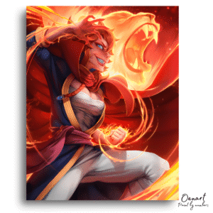 Black Clover: Mereoleona Vermillion - Anime Diamond Painting