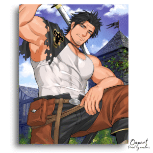 Black Clover: Yami - Anime Diamond Painting