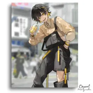 Blue Lock: Cold Drink - Anime Paint By Numbers Kit