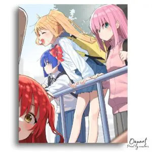 Bocchi the Rock: Hey - Anime Paint By Numbers Kit