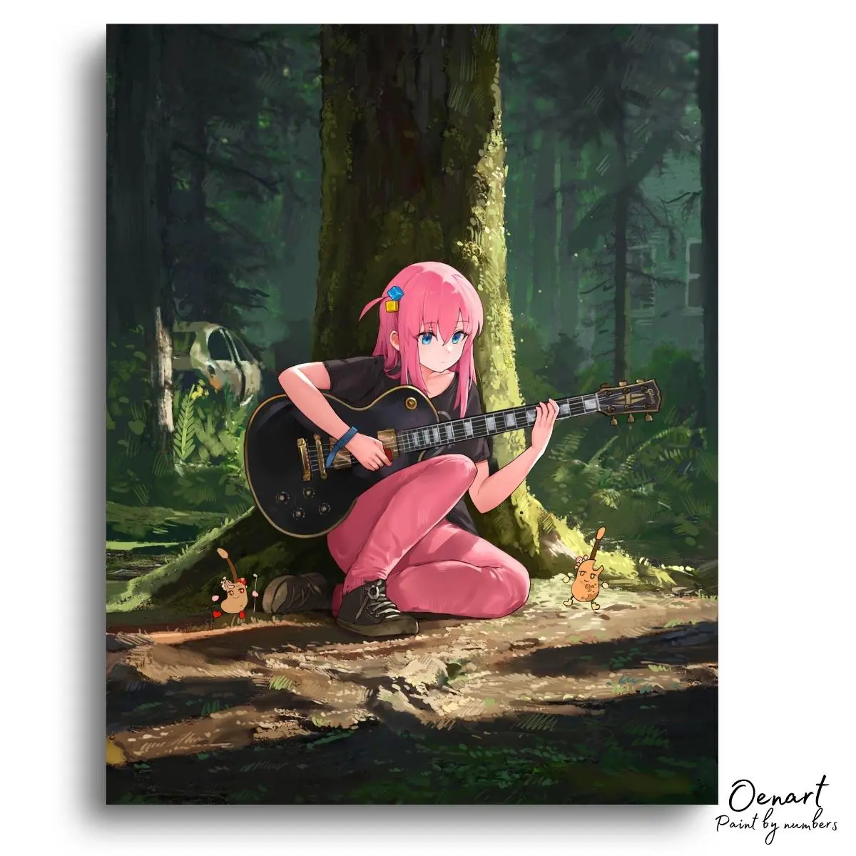 Bocchi the Rock: In the Forest - Anime Diamond Painting