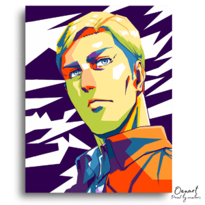 Bold Electric Portrait Commander – Diamond Craft Kit