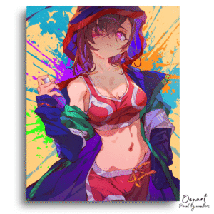 Bold Expressive Splash Art – Diamond Craft Kit