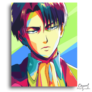 Bold Multicolor Heroic Portrait – Paint By Numbers Kit