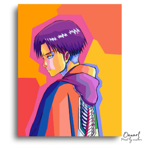 Bold Vibrant Heroic Portrait – Diamond Craft Kit