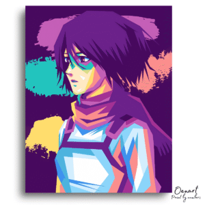 Bold Vibrant Heroic Portrait – Diamond Craft Kit