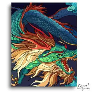 Dragon Art Experience - Paint By Numbers Kit