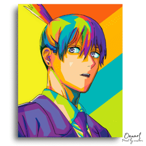 Chainsaw Man: Aki Pop Art - Anime Diamond Painting