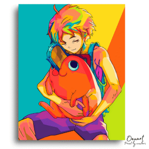 Chainsaw Man: Denji and Pochita - Anime Diamond Painting