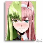  Split Character Portrait - Diamond Craft Kit