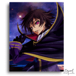 Purple Cloak Cosmic Gaze - Paint By Numbers Kit