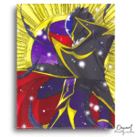  Heroic Masked Figure - Diamond Craft Kit