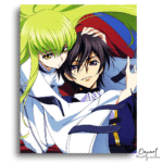 Striking Dynamic Duo Embrace - Diamond Craft Kit