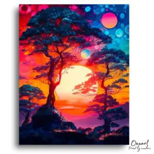 Twilight Forest Escape - Paint By Numbers Kit