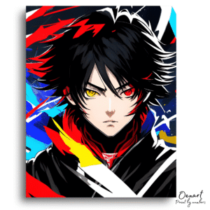 Colorful Anime Boy - Anime Diamond Painting