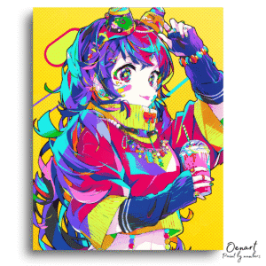 Cool Anime Girl - Anime Diamond Painting