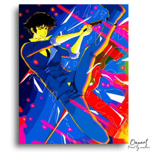 Cowboy Bebop: Spike Fighting - Anime Diamond Painting