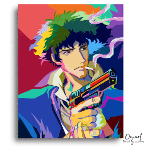Cowboy Bebop: Spike Pop Art - Anime Diamond Painting