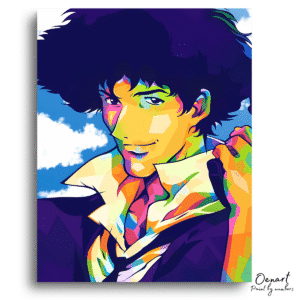 Cowboy Bebop: Spike Portrait - Anime Diamond Painting