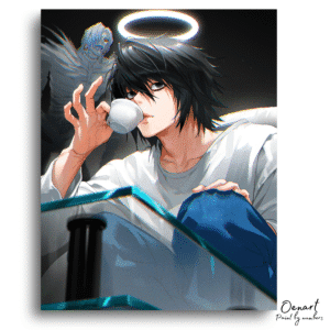 Death Note: L & Rem - Anime Diamond Painting