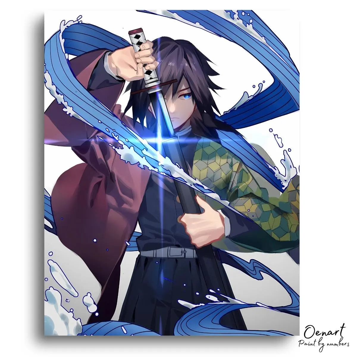 Demon Slayer: Giyu - Anime Diamond Painting