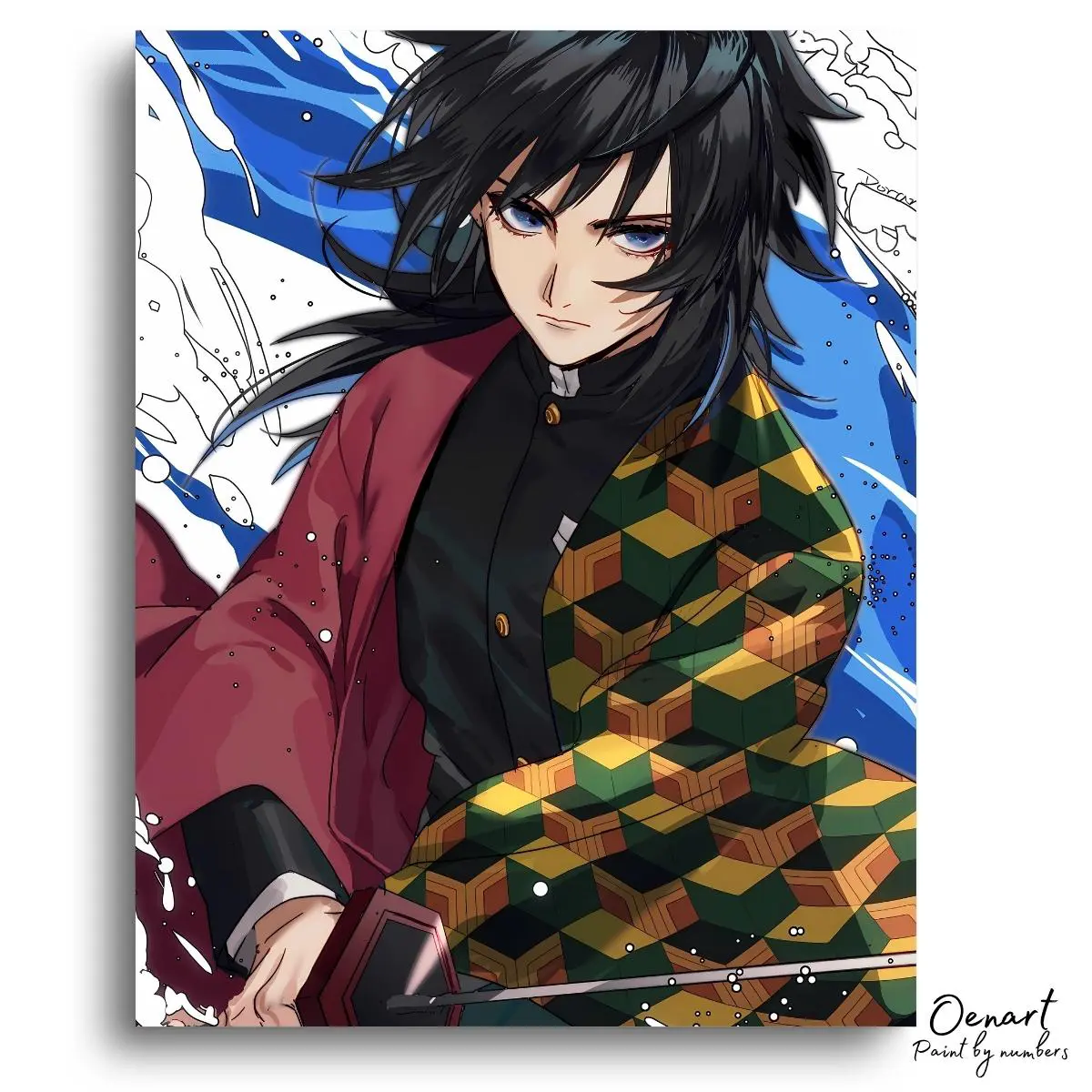 Demon Slayer: Giyu Dress - Anime Diamond Painting