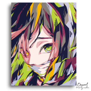 Demon Slayer: Obanai Iguro - Anime Diamond Painting