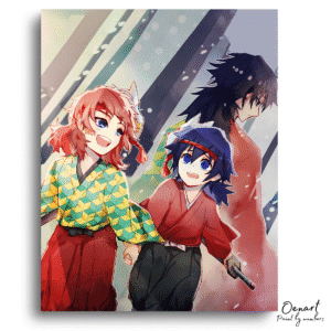 Demon Slayer: Sabito and Giyuu - Anime Diamond Painting