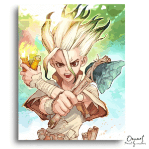 Dr. Stone: Senku - Anime Diamond Painting