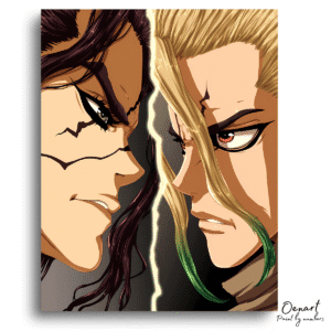Dr. Stone: Senku vs Tsukasa - Anime Diamond Painting
