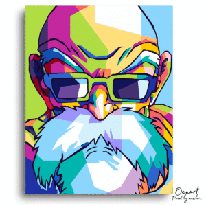 Dragon Ball Z: Master Roshi - Anime Diamond Painting