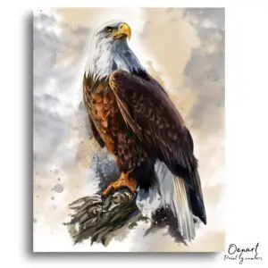Majestic Eagle Artistic Escape - Paint By Numbers Kit