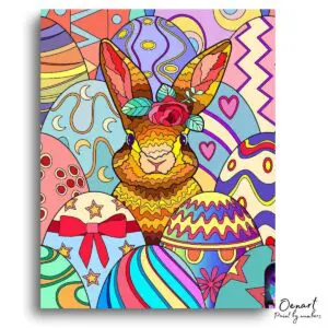 Bunny Spring Delight - Paint By Numbers Kit