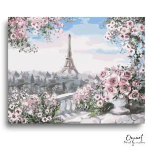 Romantic Parisian Garden Morning - Paint By Numbers Kit
