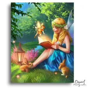Whimsical Fairywood Evening - Paint By Numbers Kit