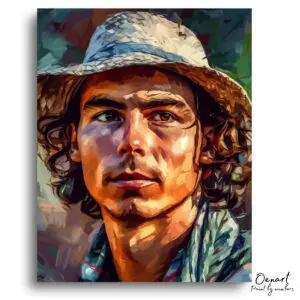 Fisherman Portrait Leisure - Paint By Numbers Kit
