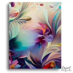 Lush Floral Dream Escape - Paint By Numbers Kit