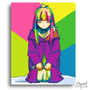 Frieren Beyond Journey's End: Calm Fern Pop Art - Anime Diamond Painting